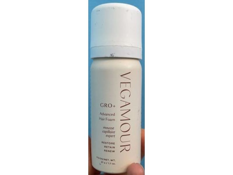 Vegamour Gro+ Advanced Hair Foam, 1.1 oz/31 g
