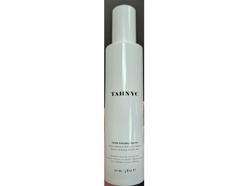 Tahnyc Gentle Everyday Cleanser, 4 fl oz/120 mL.
