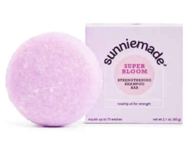 Sunniemade Super Bloom Strengthening Shampoo Bar, 2.1 fl oz/60 g