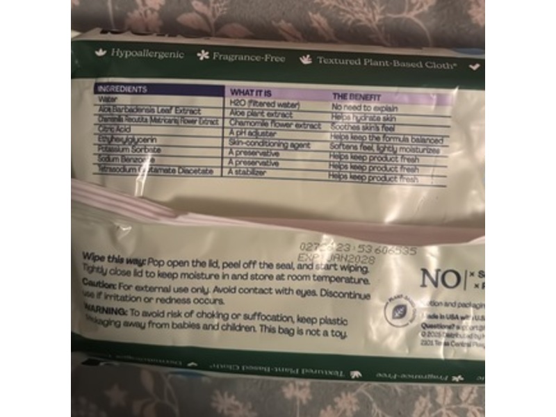 Hello Bello Premium Wipes, Simply Sage, Pack Of 12, 720 Count