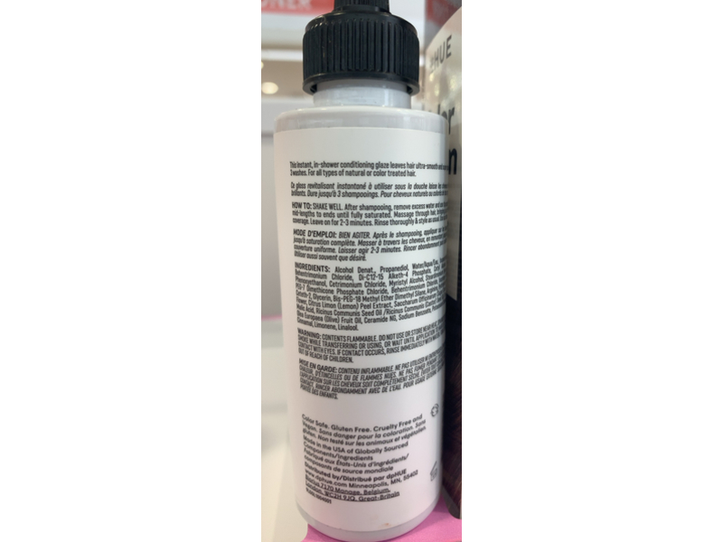 dpHue Glossy Glaze, Sheer Transparent, 4 fl oz/118 mL