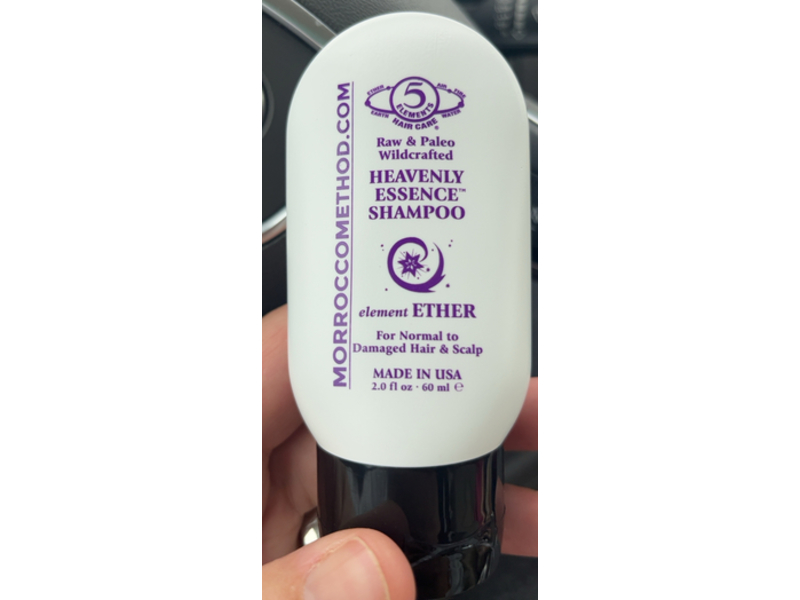 Morrocco Method Heavenly Essence Shampoo, Raw & Paleo Wildcrafted, 2.0 fl oz/60 mL