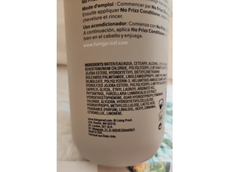 Living Proof No Frizz Conditioner, 24.0 fl oz/710 mL