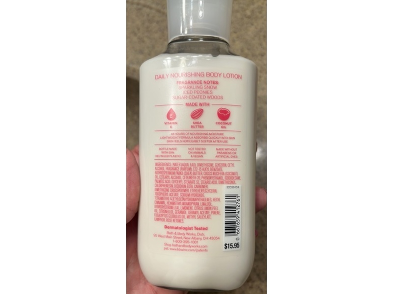 Bath & Body Works Apres All Day Daily Nourishing Body Lotion, Shea Butter + Coconut Oil, 8 fl oz/235 mL