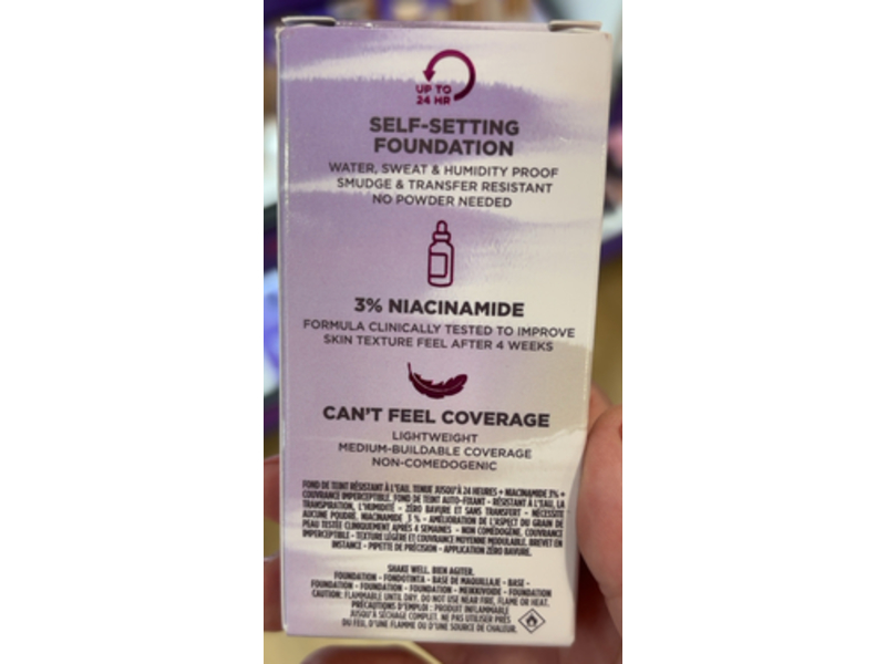 Urban Decay Face Bond Waterproof Foundation, 3% Niacinamide, Shade 02 (Fair Neutral), 1 fl oz/30 mL