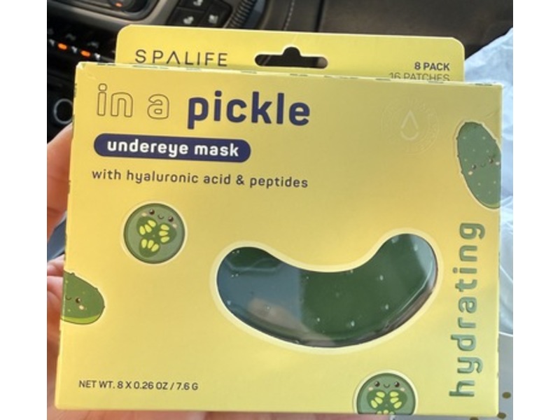 Spalife Undereye Masks, In A Pickle, 0.26 oz/7.6 g, Pack Of 8