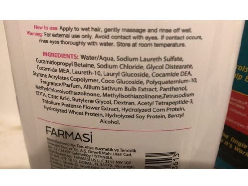 Farmasi Dr.C.Tuna Revitalizing Shampoo, garlic & Capixyl, 17 fl oz/500 ml