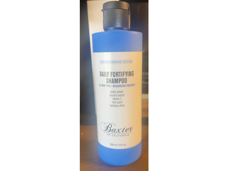 Baxter of California Daily Fortifying Shampoo, Mint Scent, 8 fl oz/236 mL