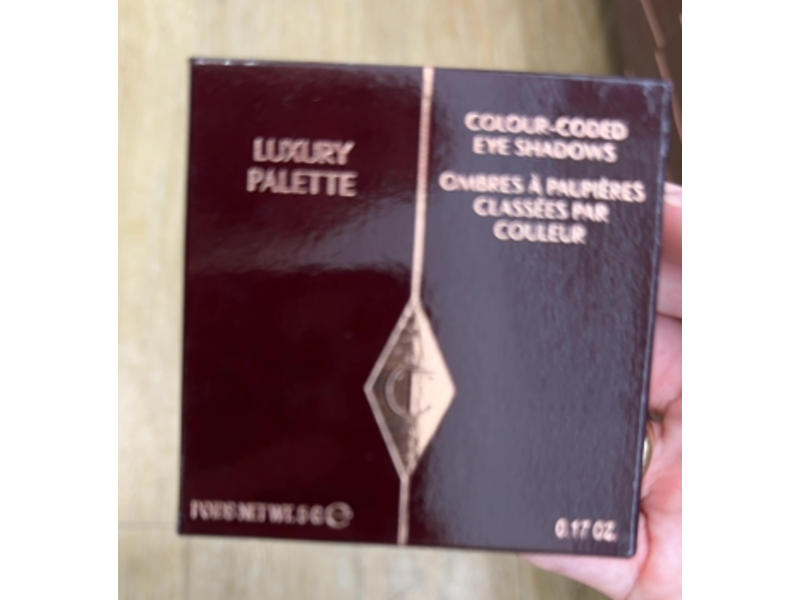 Charlotte Tilbury Luxury Eyeshadow Palette ,The Queen of Glow, 0.17 oz
