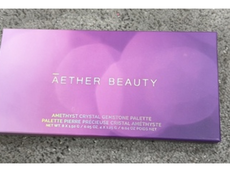 Aether Beauty Amethyst Crystal Gemstone Palette