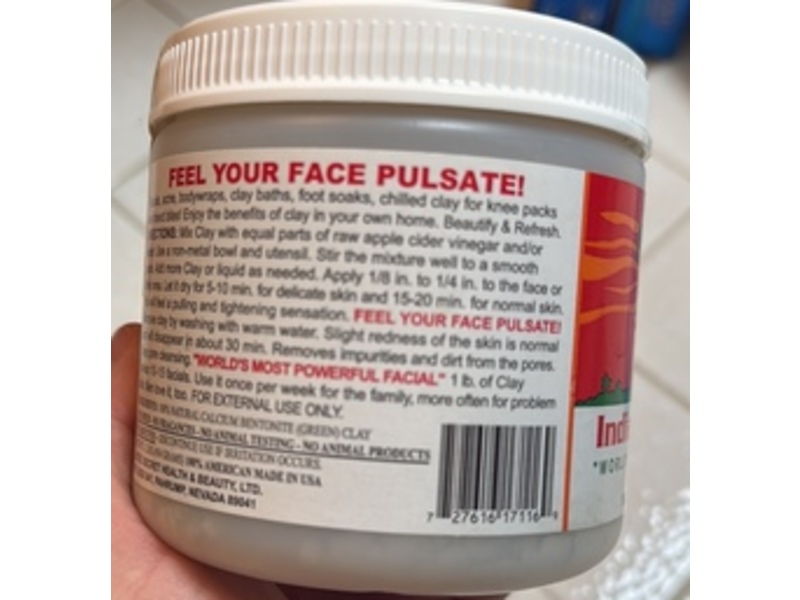 Aztec Secret Indian Healing Clay Deep Pore Cleansing, 454 g
