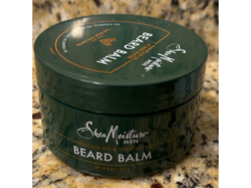 Shea Moisture Beard Balm, Maracuja Oil & Shea Butter, 4 oz/113 g