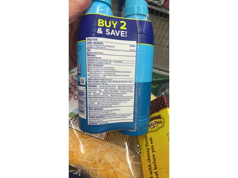 Coppertone Kids Sunscreen Spray, SPF 50, 5.5 oz (156 g), Pack of 2