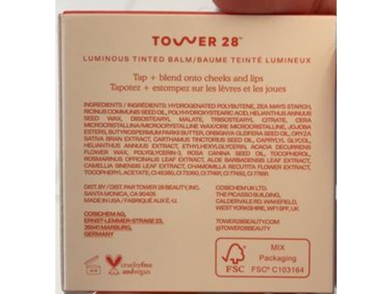 Tower 28 Please Luminous Tinted Balm