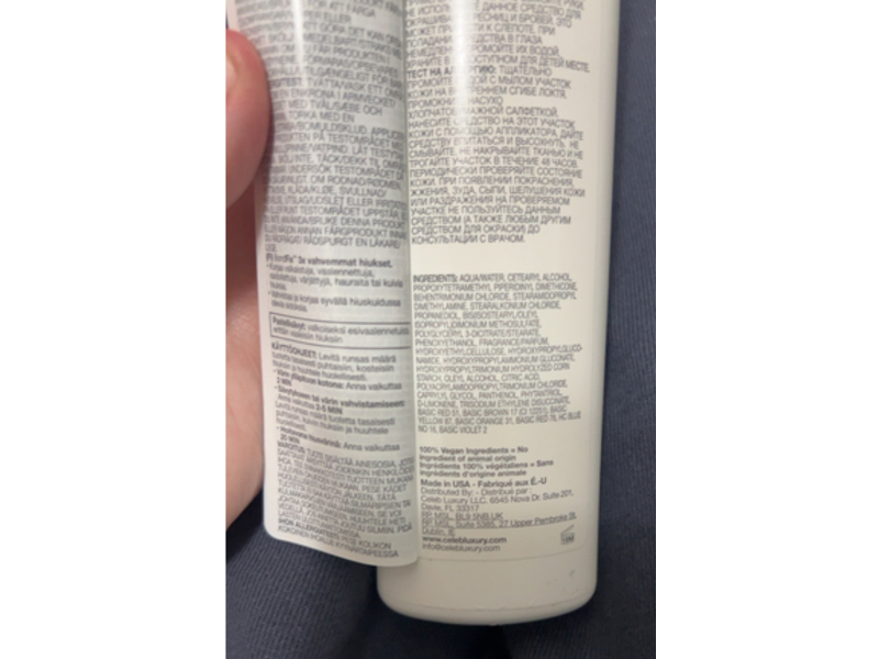 Celeb Luxury Viral Hybrid Color Colorconditioner Bondfix Conditioner, Lilac, 8.25 fl oz/244 mL