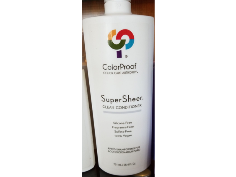 Colorproof Supersheer Clean Conditioner, 25.4 fl oz/751 mL