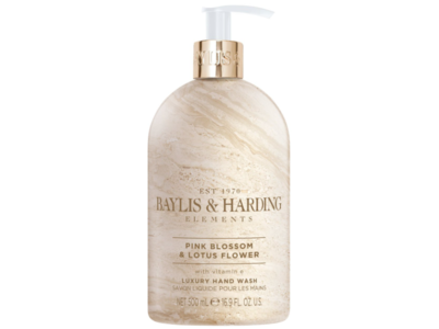 Baylis & Harding Luxury Hand Wash, Pink Blossom & Lotus Flower, 16.9 fl oz/500 mL, Pack Of 3