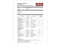 Miele UltraPhase 1 Sensitive Detergent , 48.69 fl oz/1.44 L - thumbnail 3