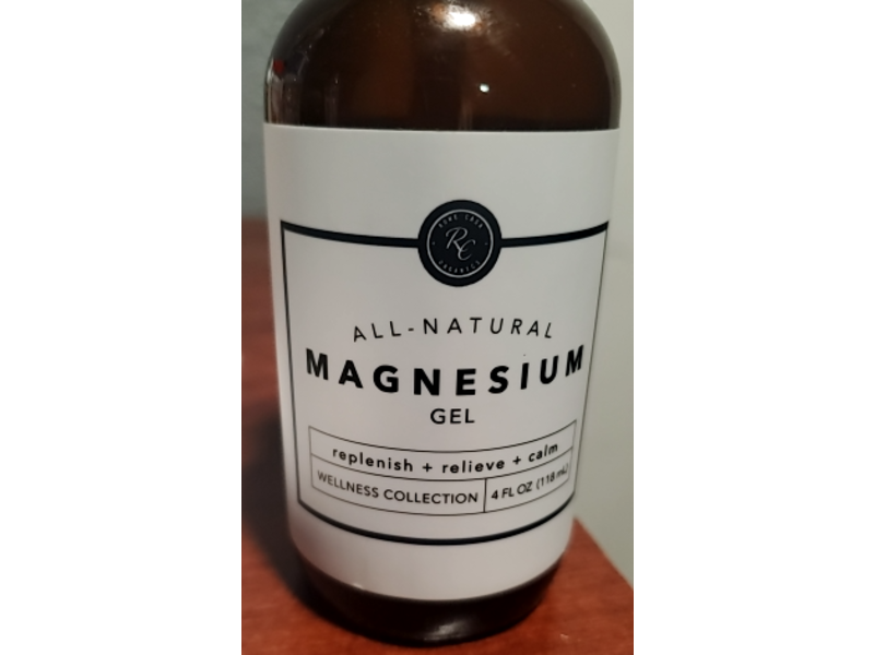 All-Natural Magnesium Gel, 4 fl oz/118 mL
