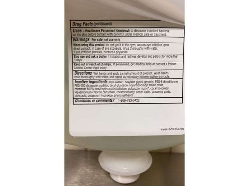 SCJ Professional Kindest Kare Antimicrobial Foam Hand Soap, Advanced, 1 L