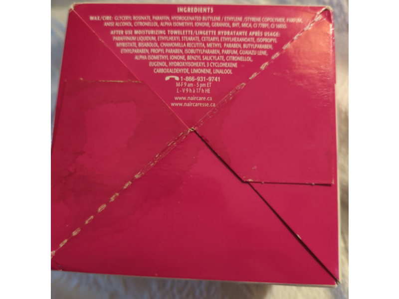 Nair Cire Divine Legs & Body Wax, Sensual Berries, 400 g