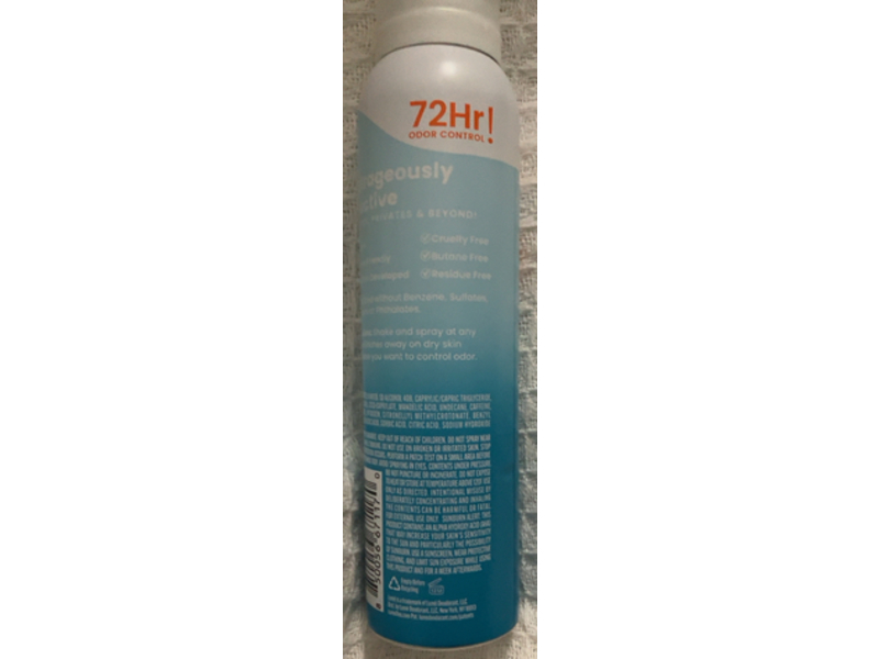 Lume Whole Body Deodorant Invisible Spray, 3.6 oz/102 g