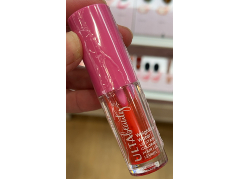 Ulta Beauty Weightless Water Lip Stain, Pink Popsicle, 0.1 fl oz/3 mL