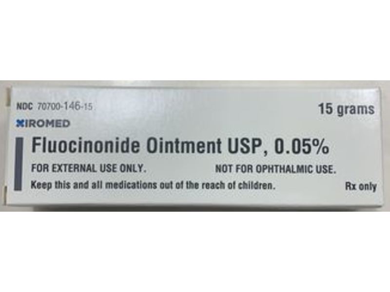 Fluocinonide Ointment USP 0.05%, 15 g, Xiromed (RX)