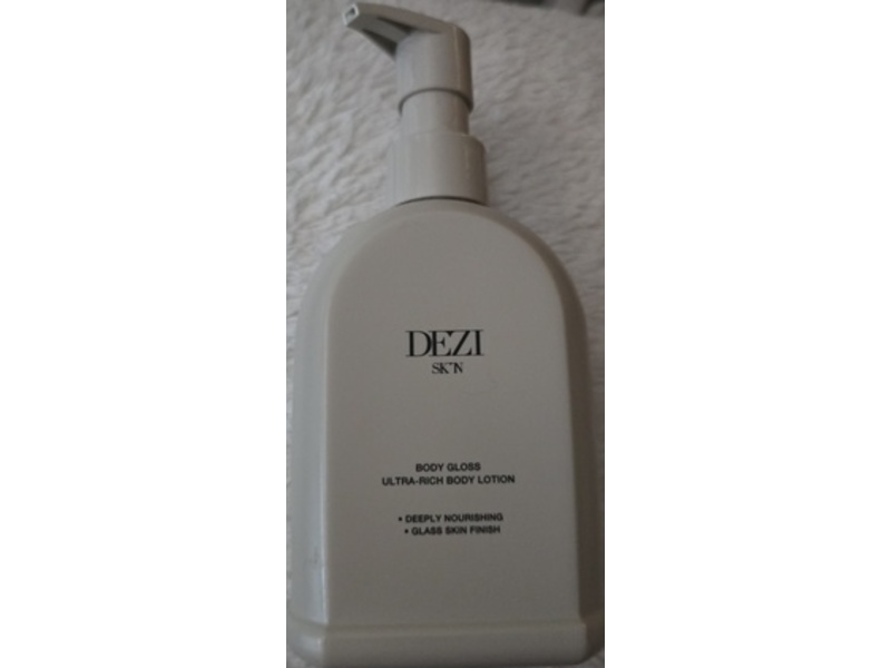 Dezi Skin Body Gloss Ultra Rich Body Lotion, 10.1 fl oz/300 mL