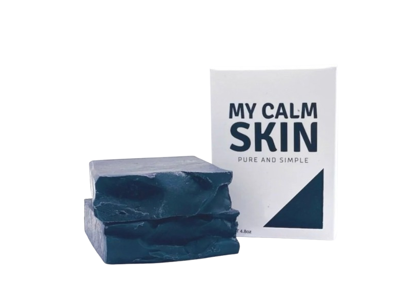 My Calm Skin Pure And Simple Soap Bar, Activated Charcoal, 4.8 oz