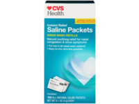 Cvs Health Instant Relief Saline Packets, 0.1 oz/3 g - thumbnail 1