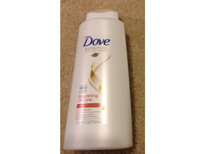 Dove Nutritive Solutions Nourishing Oil Care Conditioner, 25.4 fl oz/750 mL