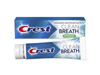 Crest Clean Breath Toothpaste, Peppermint, 4.6 oz/130 g - thumbnail 1
