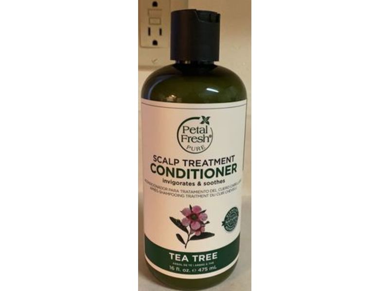 Petal Fresh Pure Scalp Treatment Conditioner, Tea Tree, 16 fl oz/475 mL
