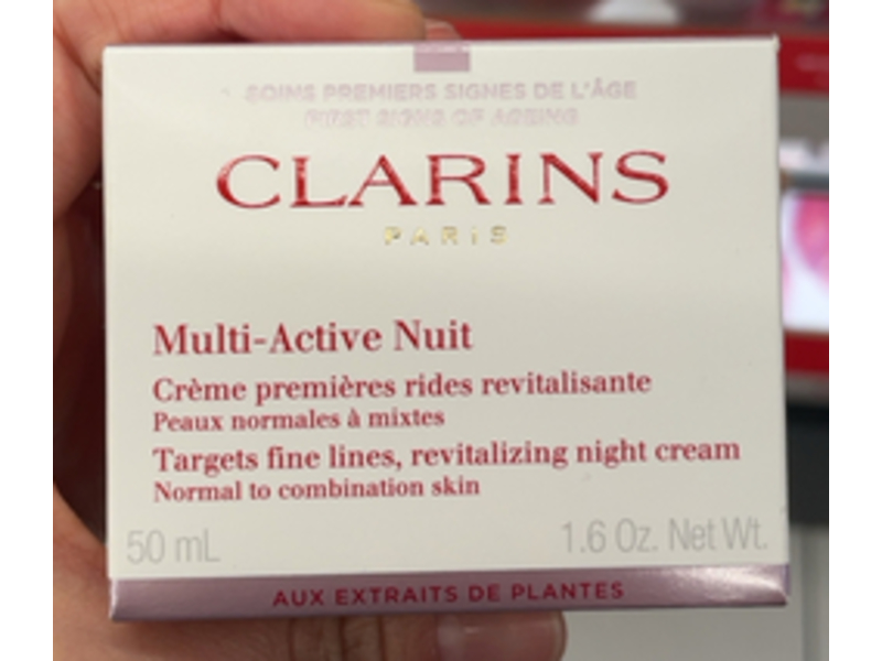 Clarins Multi - Active Night Cream. 1.6 oz/50 mL