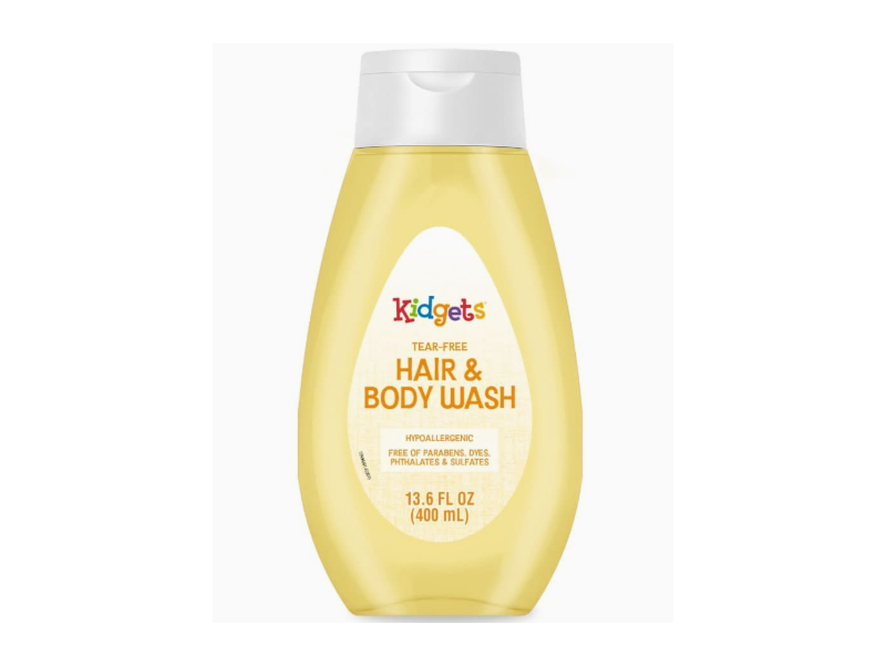Kidgets Tear-Free Hair & Body Wash, 13.6 fl oz/400 mL