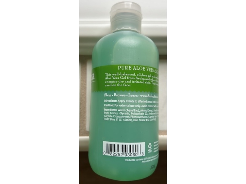 Aruba Aloe Gel, Pure Aloe, 8.5 fl oz/251 mL