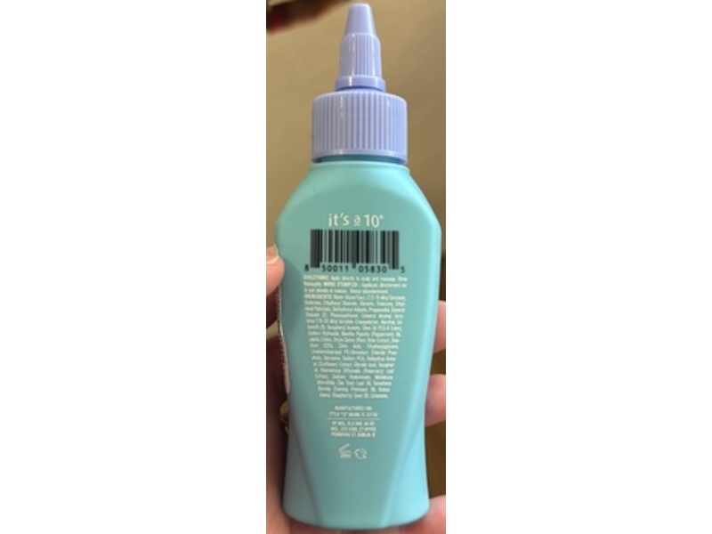 It’s a 10 Scalp Restore Miracle Scalp Leave-In, 4 fl oz/120 mL