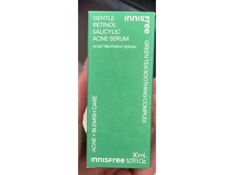 Innisfree Gentle Retinol Salicylic Acne Treatment Serum, 1.01 fl oz/30 mL
