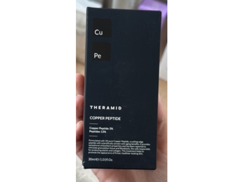 Niche Beauty Theramid Anti Ageing, Copper Peptide, 1.01 fl oz/30 mL