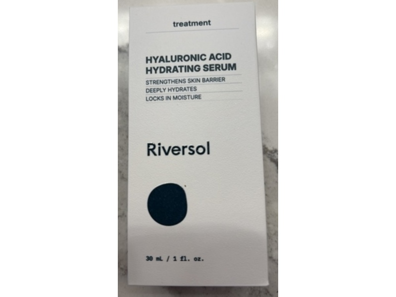 Riversol Treatment Hydrating Serum, Hyaluronic Acid, 1 fl oz/30 mL