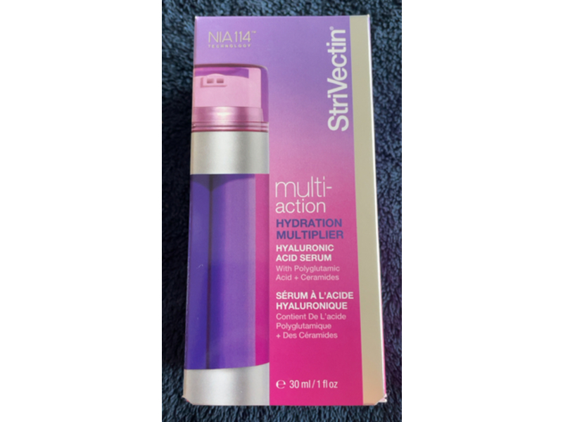 StriVectin Multi Action Hydration Multiplier Serum, Hyaluronic Acid, 1 fl oz/30 mL