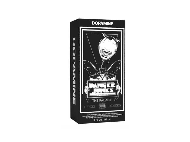 Danger Jones Semi-Permanent Color, Dopamine, 4 fl oz/118 mL