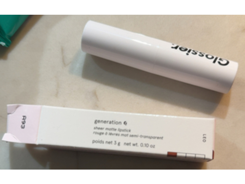 Glossier Generation G Sheer Matte Lipstick, Leo, 0.10 oz/3 g