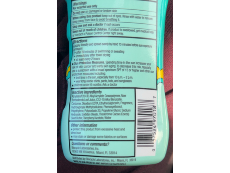 Suntone Kids Sunscreen Lotion, SPF 50, 6 fl oz/177 mL