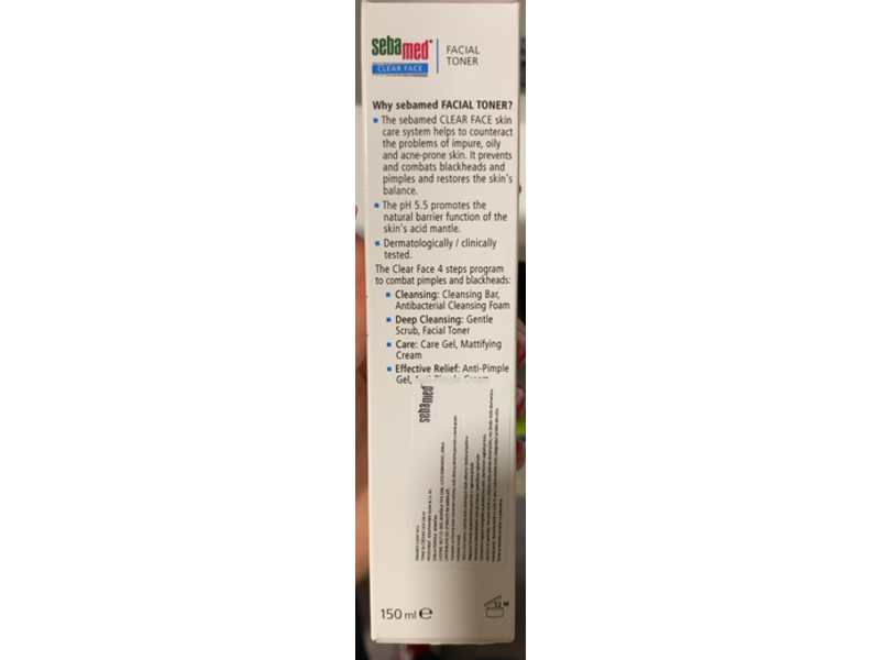 SebaMed Facial Toner, Clear Face, 150 mL