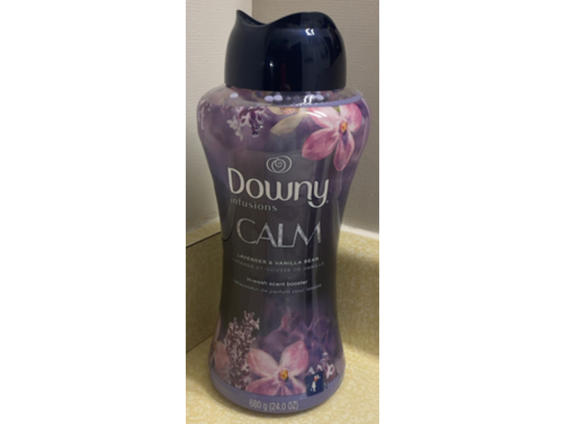Downy Infusions Calm In-Wash Scent Booster, Lavender & Vanilla Bean, 24 oz/680 g