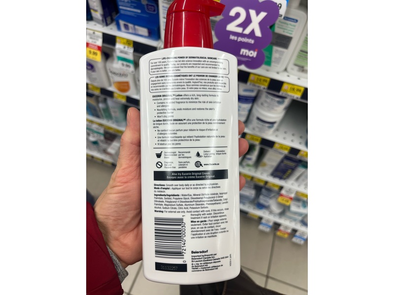 Eucerin Original Lotion, 473 mL