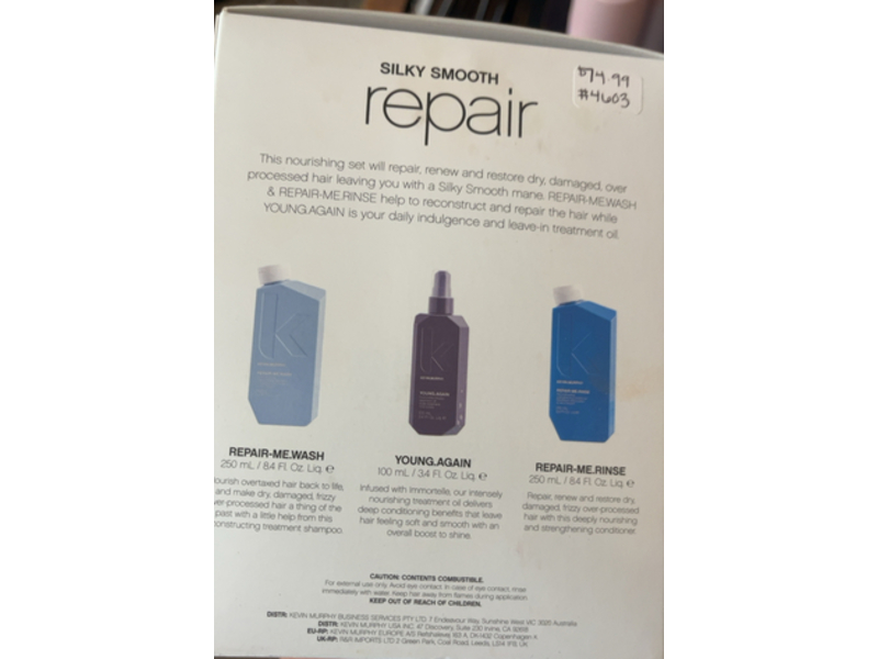 Kevin. Murphy Silky Smooth Repair Set