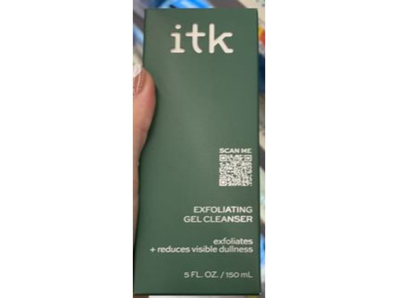 ITK Exfoliating Gel Cleanser, 5 fl oz/150 mL